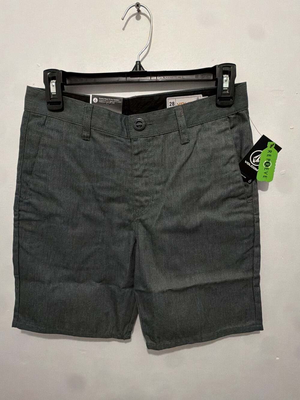 Volcom Frickin Modern Straight Chino Shorts - Size 28
